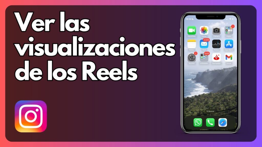 como ver las visualizaciones de un reel